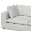Jasmine - 2 Seater Sofa And Ottoman - Gray - Image 5