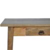 2 Drawer Nordic Writing Desk - Oak - Image 6