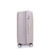 Expandable Hardshell Suitcase Double Spinner Wheels Pp Luggage Sets Lightweight Durable Suitcase With Tsa Lock, 3 Piece Set (20/24/28) - Greige - Image 16