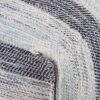 Clay - Square Pouf - Patterned Blue Melange - Image 2