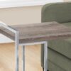 Accent Table C - Shaped, Contemporary And Modern - Taupe - Image 8