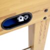 Hurricane - Foosball Table For Family Game Rooms With Light Cherry And Free Accessories - Brown - Image 13
