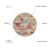 Rabbit - Washable Non - Slip Round Rug - Ivory Multi - Image 5