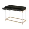 Adiel - Sofa Table - Black / Gold - Image 3