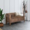 Adams - Entryway Storage Bench - Rustic Natural Aged Brown - Image 7