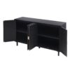 4 Door Cabinet, Suitable For Bedroom - Black - Image 13