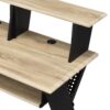 Eleazar - Music Recording Studio Desk - Natural Oak - Image 7