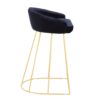 Canary - Contemporary Counter Stool (Set of 2) - Gold / Blue - Image 3