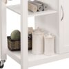 Ottawa - Kitchen Cart - Black / White - Image 4