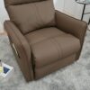 29.92" 270 Power Swivel Rocker Recliner Chair, Electric Glider Reclining Sofa With USB Ports, Power Swivel Glider, Rocking Chair Nursery Recliners For Living Room Bedroom - Brown - Image 15