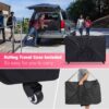 Massage Table Portable Massage Bed Lash Bed With Carrying Case Spa Table Height Adjustable, Salon Bed Face Cradle Bed - Rose - Image 5