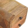 Extra Mini Curved Bedside Table - Oak - Image 9