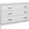 Almera - Glitter Dresser - White - Image 3