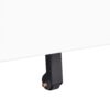 Modern 3 Drawer Mobile Filing Cabinet With Lock, Metal Office Storage, Legal / Letter Size - White - Image 13