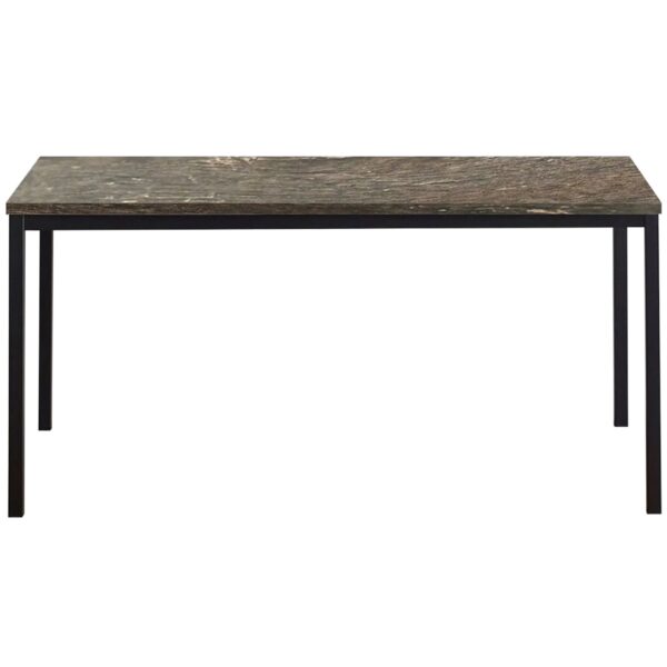 Harry - Contemporary Wood And Metal Computer Desk - Black / Gray