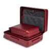 Set 3 Pieces 20" / 24" / 28" Abs Spinner Wheel Luggage, Matching Color, With Combination Lock - Wine Red - Image 20