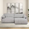 Cleveland - Dual Power Convertible Sofa - Silver - Image 5