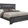 Shaker - Full Bed With LED - Metallic Gray - Image 4