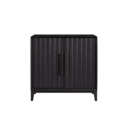 Ample Storage Bar Cabinet - Peppercorn