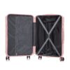 Set 3 Pieces 20" / 24" / 28" Abs Spinner Wheel Luggage, Matching Color, With Combination Lock - Pink - Image 21