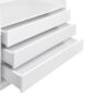 Doorless Storage Wardrobe For Dedroom With Shelves And 3 Drawers - White - Image 9