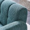 31.10" Wide Boucle Upholstered Accent Chair - Green - Image 10