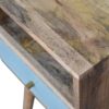 Mini Painted Bedside Table - Lake Green - Image 6