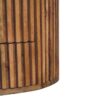 Soba - Bedside Table, 4 Drawer - Oak - Image 6