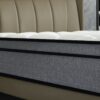 12" King Hybrid Mattress A Box, Pillow Top Bed Cushion With Gel Infused Memory Foam, Breathable And Hypoallergenic, Medium Firm For Lumbar Support - White / Gray - Image 5