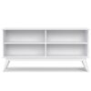 Draper - Mid Century Low Bookcase - White - Image 4