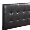Caldwell - Twin Bed Stylish Contemporary - Black - Image 4