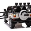 12V7A 30W*2 Four-Wheel Drive Leather Seat One Button Start, Forward And Backward, High And Low Speed, Music, Front Light, Power Display, Two Doors Can Open, 2.4G R / C, Seat Belt Four Wheel Absorber - White / Black - Image 8