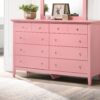 Charming Casual Dresser - Pink - Image 4
