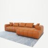 Clark - Sectional Right Sofa - Cognac - Image 6