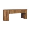 Soba - Straight Media Unit - Oak - Image 2