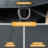 10 0 Ft Canopy Replacement Top With 4 Pack Weight Bags Pop Up Tent Cover Only Frame Not Included - Gray - Image 8
