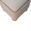 Serenity - Footstool With Ball Feet - Cream - Image 7