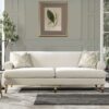 Alana Lawson - Two Cushion Tightback Sofa - French Beige - Image 12