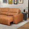 Grant - Triple Power Convertible Sofa - Cognac - Image 9