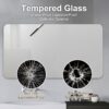 Bathroom Vanity Mirror, Wall-Mounted Mirror For Bathroom Anti-Fog, Waterproof - Clear - Image 5