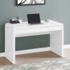 Computer Desk For Home Office, Storage Drawers, Contemporary & Modern - White - Image 10