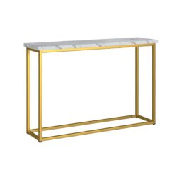 Marb - Sofa Table - White