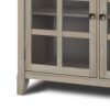 Acadian - Wide Storage Cabinet - Distressed Gray - Image 5