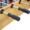 Hurricane - Foosball Table For Family Game Rooms With Light Cherry And Free Accessories - Brown - Image 5