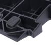 Heavy Duty Plastic 4" High Portable Automotive Curb Ramp For Cars & Wheelchairs Interlocking Design - Black - Image 16