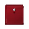 Cargo - Nightstand With USB - Red - Image 4