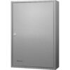 150 Key Adjustable Key Cabinet With Key Lock - Gray - Image 2
