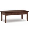 Artisan - Lift Top Coffee Table - Russet Brown - Image 4