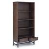 Banting - Mid Century Bookcase - Walnut Brown - Image 2