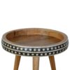 Small Dotted End Table - Oak - Image 5